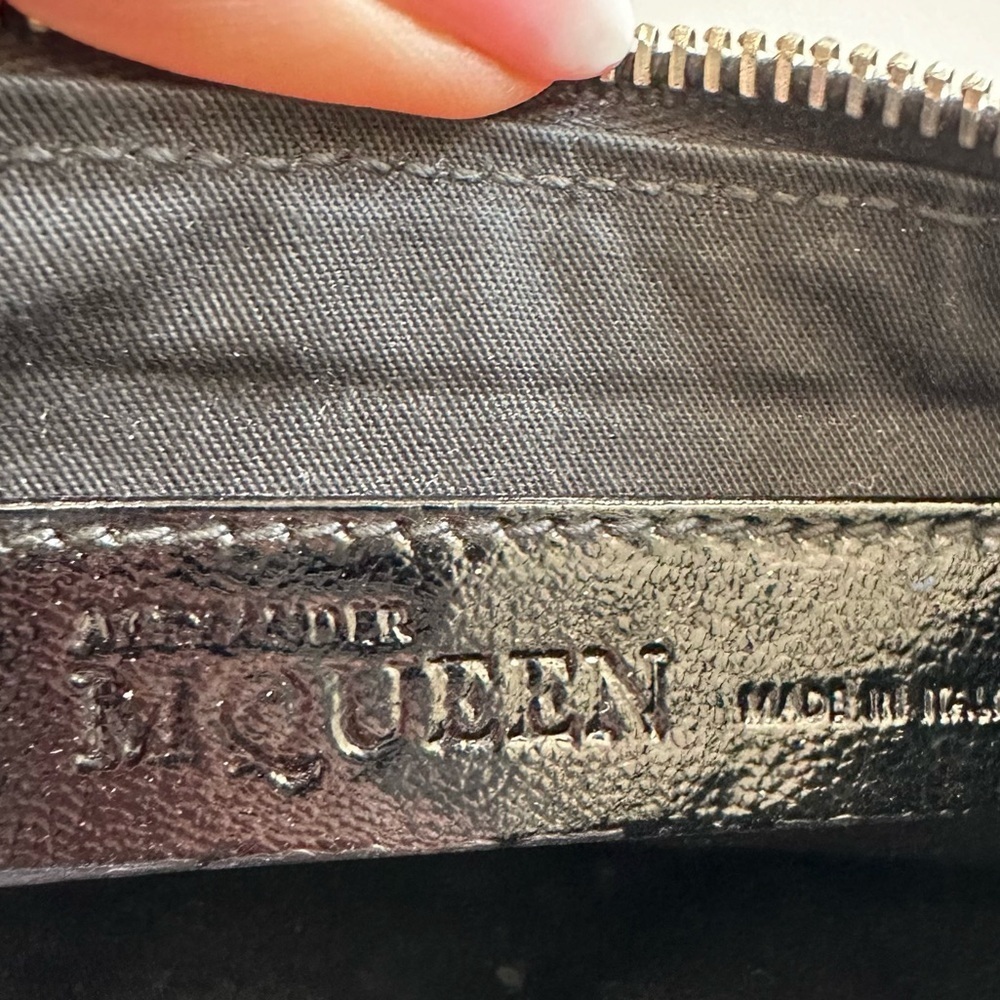 Alexander McQueen Patent Leather Pochette / Wristlet - Picture 10 of 13